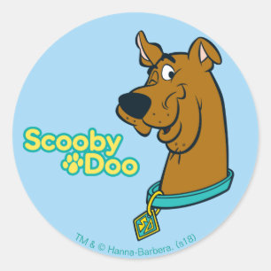 Adesivo Pisc de Scooby-Doo