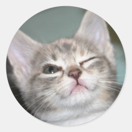 Adesivo *piscar os olhos*