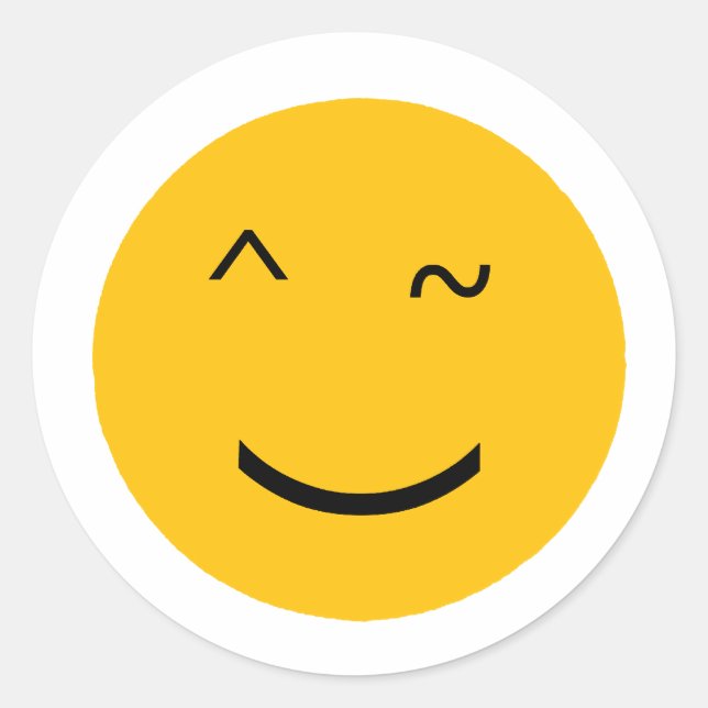 Adesivo Piscar os olhos (Frente)