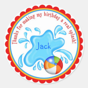 Adesivo Piscina Party Stickers