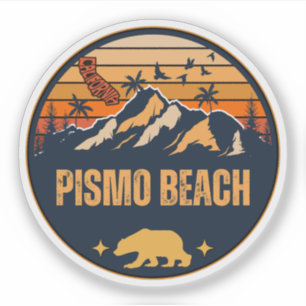 Adesivo Pismo Beach, Califórnia