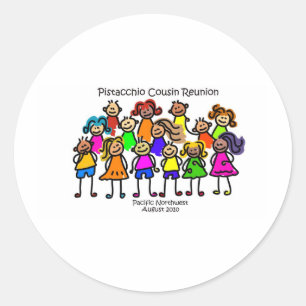 Adesivo Pistacchio Reunion Sticker