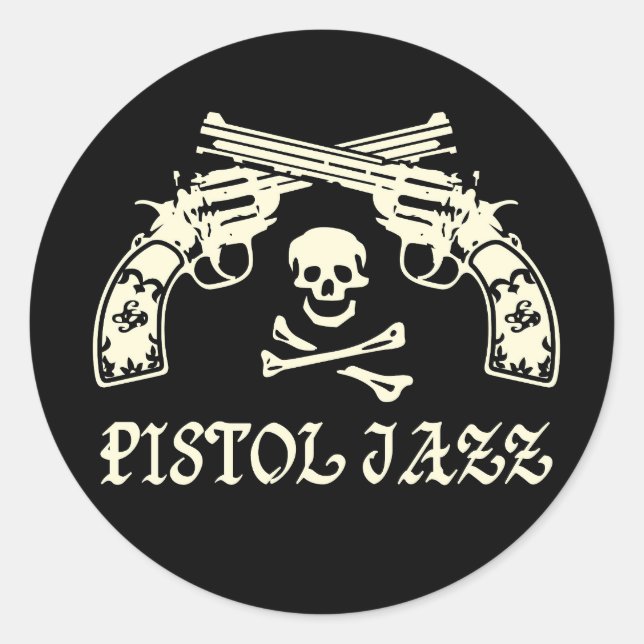 ADESIVO PISTOL JAZZ ステッカー (Frente)