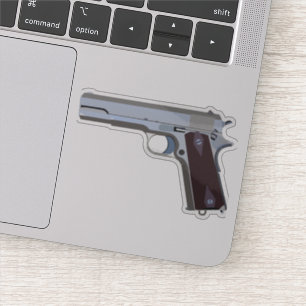 Adesivo Pistola Semi-automática Americana