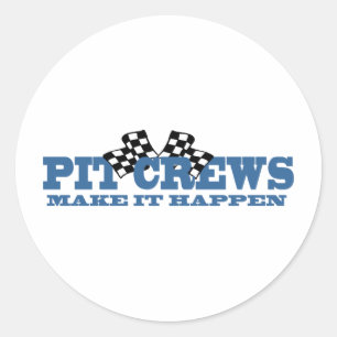 Adesivo Pit Crews Faz Acontecer