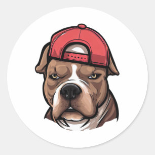Adesivo Pitbull Bloods