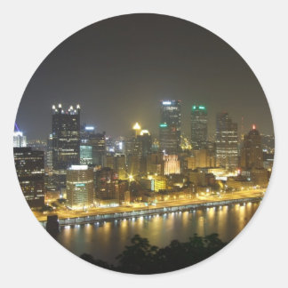 Adesivo Pittsburgh à noite
