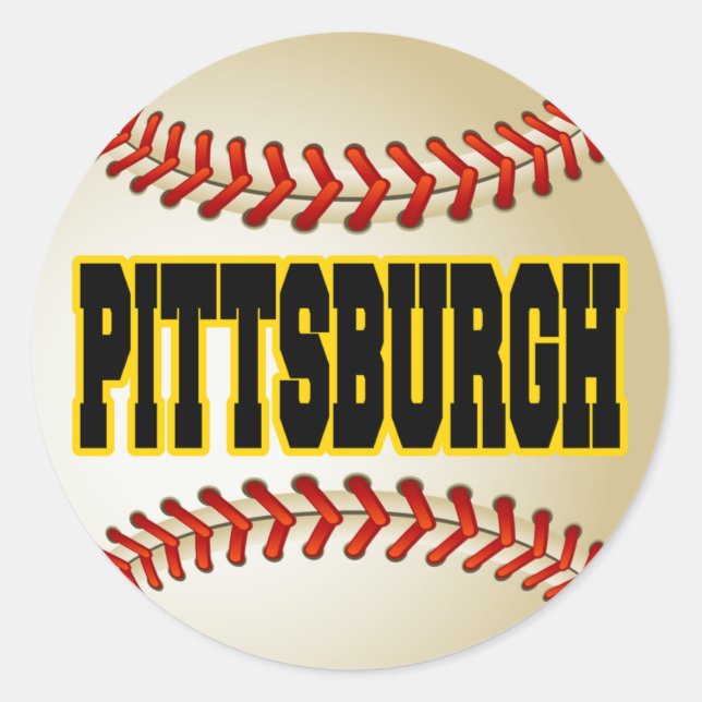 ADESIVO PITTSBURGH BASEBALL (Frente)