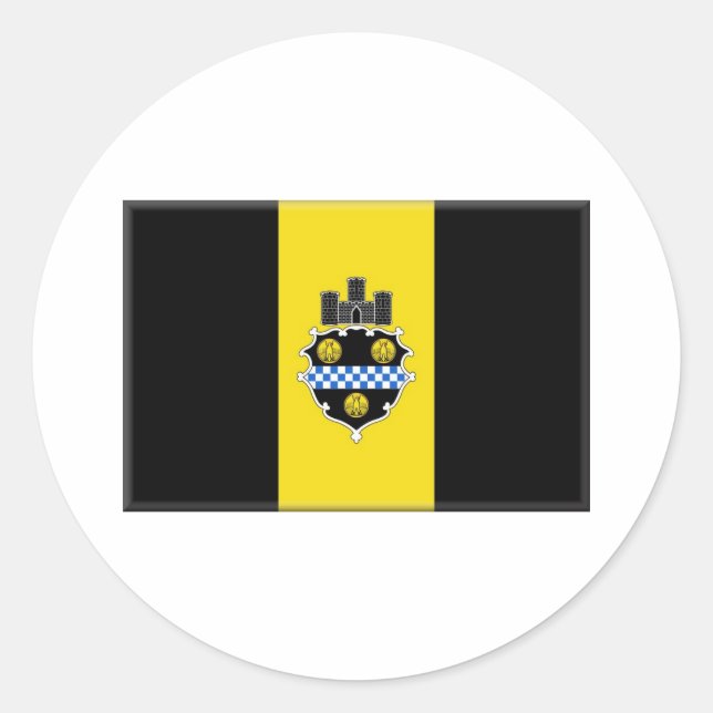 Adesivo Pittsburgh Pensilvânia (Frente)