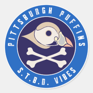 Adesivo Pittsburgh Puffins S.T.B.D. Vibes