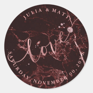 Adesivo PixDezine Amor Mármore/Rosalca Falsa