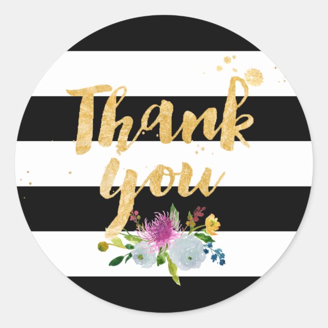 Adesivo PíxDezine aquarela floral/listras (Frente)