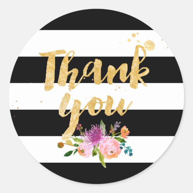 Adesivo PíxDezine aquarela floral/listras (Frente)