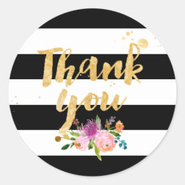 Adesivo PíxDezine aquarela floral/listras