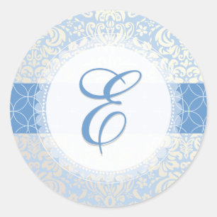 Adesivo PixDezine fidora damask/diy color/placídico azul