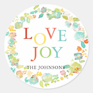 Adesivo PixDezine Natal Aquarela Folhagem de Inverno