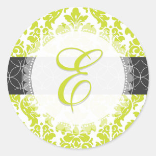 Adesivo PixDezine versailles cores damask/monograma/diy