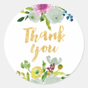 Adesivo PixDezine watercolor floral/ranúculo da menta