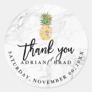 Adesivo PixDezines Aloha Abacaxi/Mármore