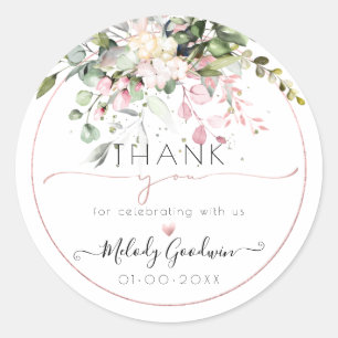 Adesivo PixDezines Aquarela Elegante Eucalipto Bege