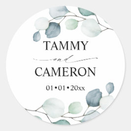 Adesivo PixDezines Aquarela Russa Ecalyptus C