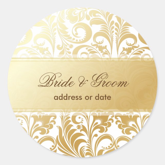 Adesivo PixDezines Bellissimo Damask (Frente)