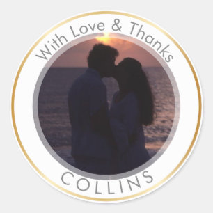 Adesivo PixDezines DIY Foto Obrigado