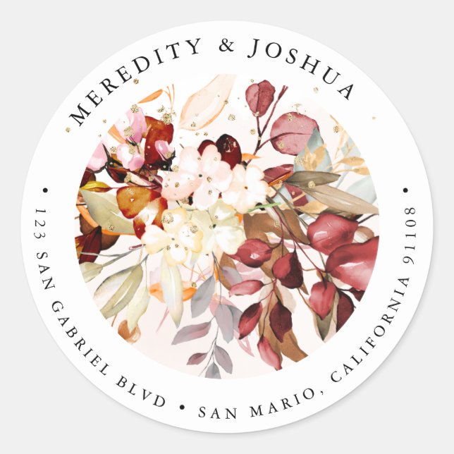 Adesivo PixDezines Ferrugem Botânica Elegante Eucalipto (Frente)