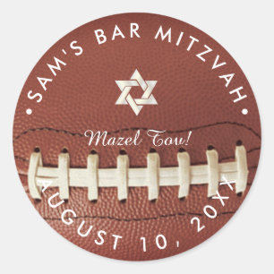 Adesivo ✡ PixDezines Futebol Mitzvah Pig Skin