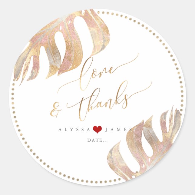 Adesivo PixDezines Greenery, Monstera Metálica Faux (Frente)