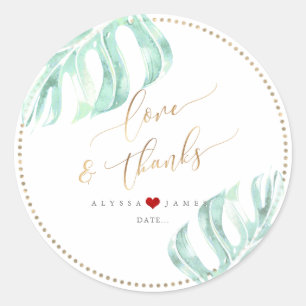 Adesivo PixDezines Greenery, Monstera Seafoam Green