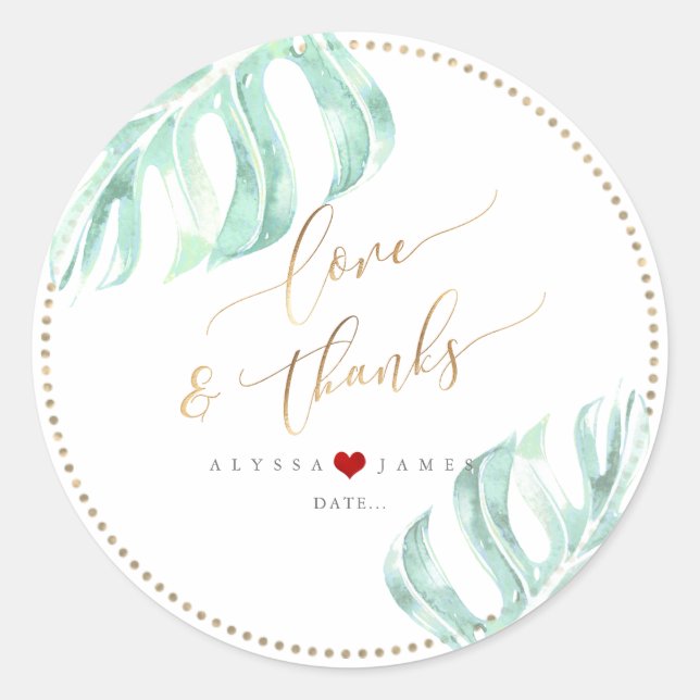 Adesivo PixDezines Greenery, Monstera Seafoam Green (Frente)