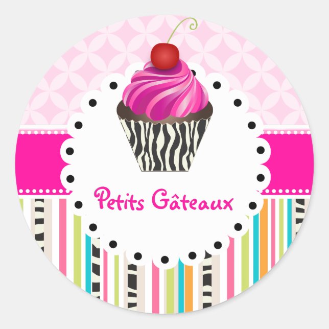 Adesivo PixDezines listras+treliça+cupcake/DIY cor (Frente)