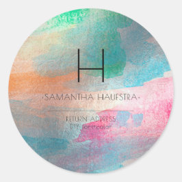 Adesivo PixDezines Monograma Iridescente Molchado