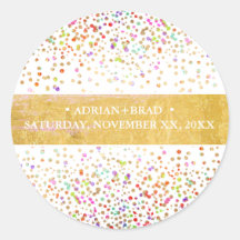 PixDezines Rainbow Confetti