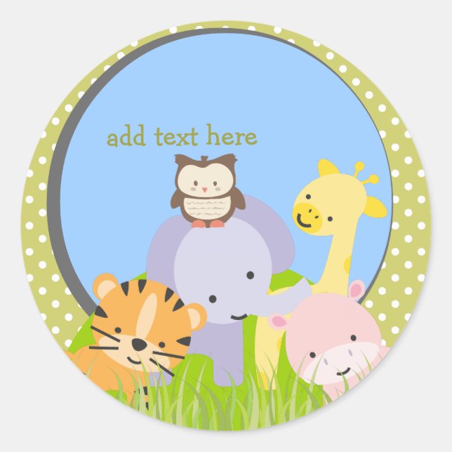 Adesivo PixDezines Selva adesivos/cores DIY!!! (Frente)