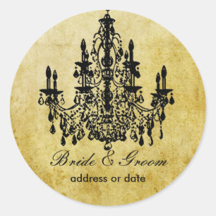 Adesivo PixDezines vintage chandelier