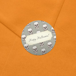 Adesivo Pixel Art Gothic Spooky Patterno