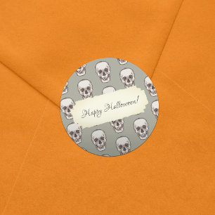 Adesivo Pixel Art Gothic Spooky Patterno