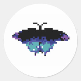 Adesivo Pixel Butterfly
