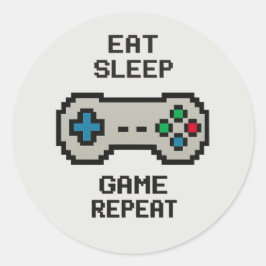 Adesivo Pixel Gaming Stickers – Fun Laptop & Console Decal
