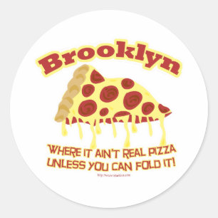 Adesivo Pizza de Brooklyn