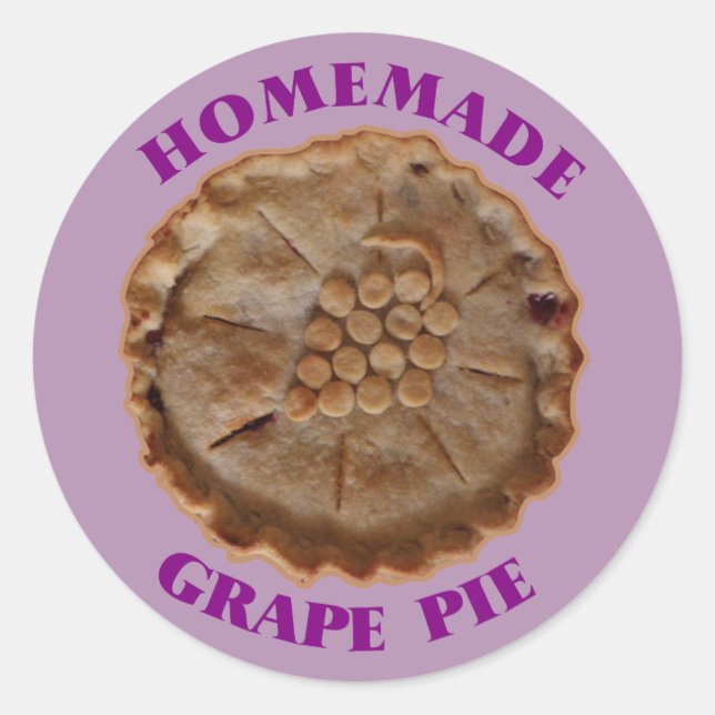 Adesivo Pizza de Grape Homemade (Frente)