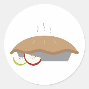 Adesivo Pizza de maçã