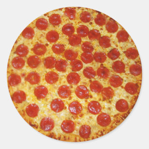 Adesivo Pizza de Pepperoni