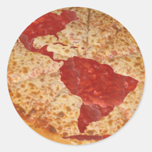 Adesivo Pizza do mundo