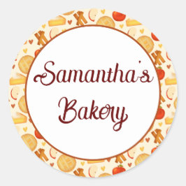 Adesivo Pizza E Ingredientes De Maçã Fashiada