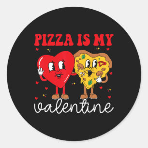 Adesivo Pizza É Meu Dia Dos Namorados Coração Peppero
