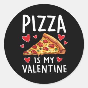 Adesivo Pizza É Meu Namorado Homem Mulheres Meninos Divert