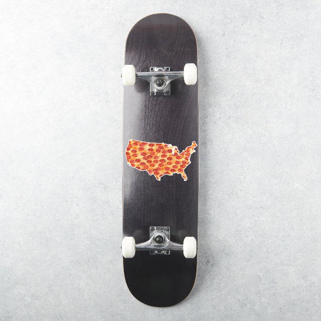 Adesivo Pizza Map Sticker (Skate)